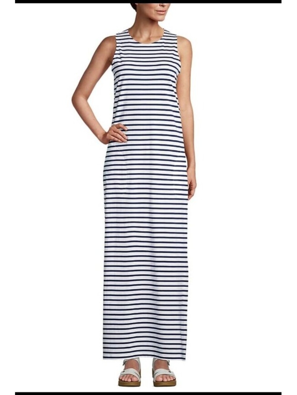 Lands end cotton Maxi Dress